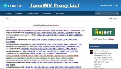 1tamilmv.cafe|TamilMV Proxy List: Updated Regularly for Uninterrupted Streaming